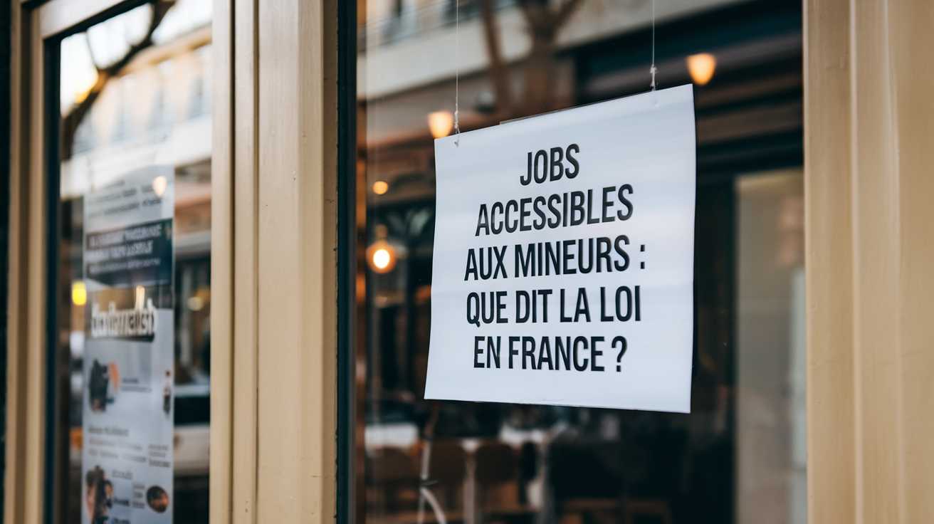 Jobs accessibles aux mineurs : que dit la loi en France ?