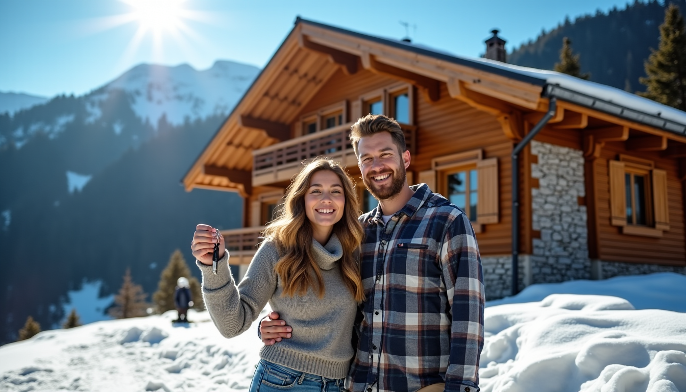 Illustration : nsfert de propriété. c'est le moment où vous — immobilier à morzine : trouvez votre chalet idéal dès maintenant